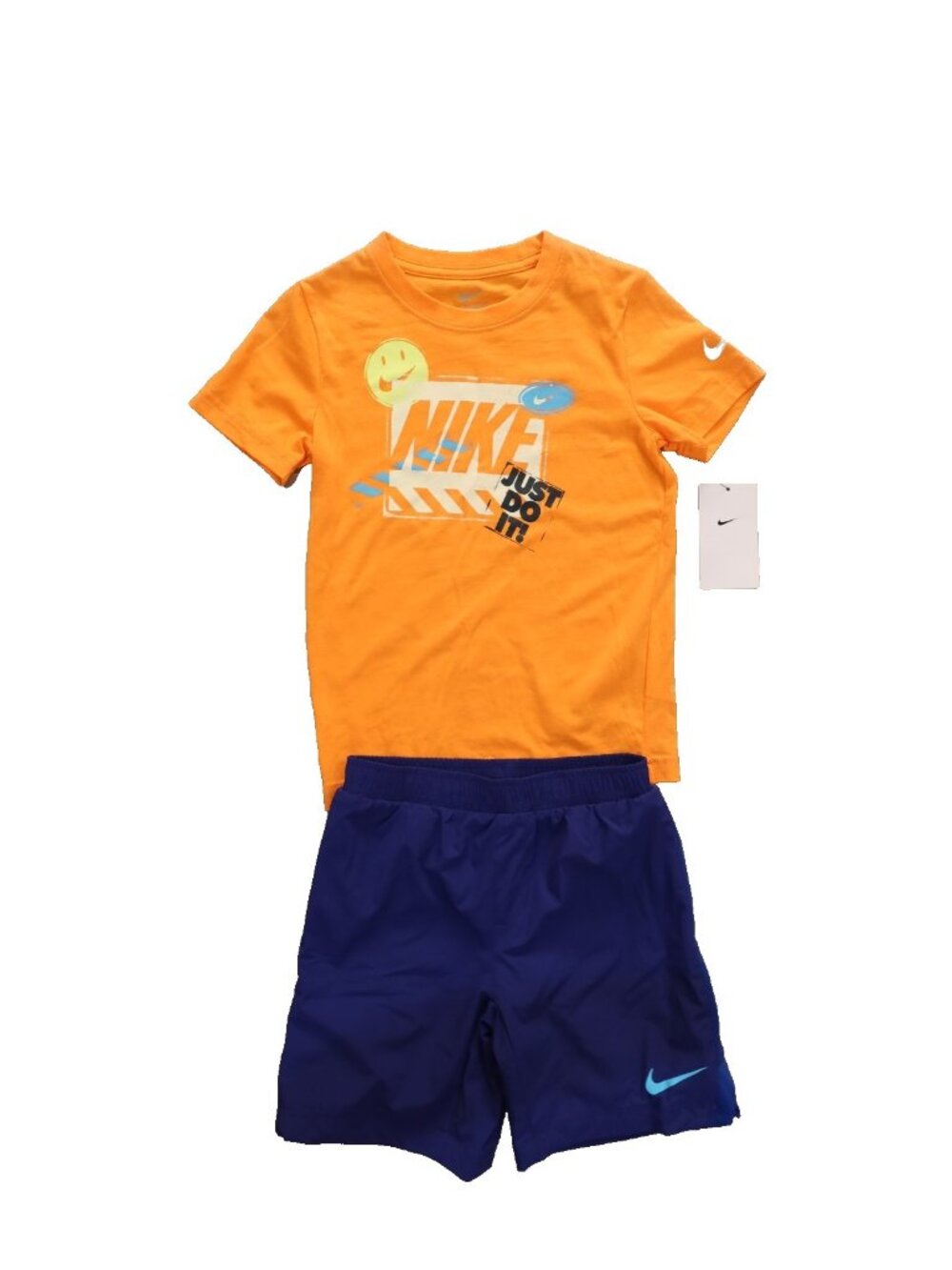 Kids Grade School Nike T-shirt And Shorts tracksuit Set Size 6